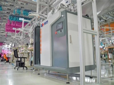 Máquina automática de succión de hilo